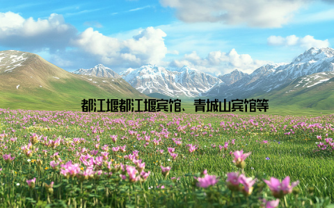 – 都江堰都江堰宾馆、青城山宾馆等