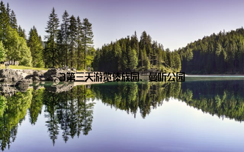 3第三天游览傣族园、曼听公园